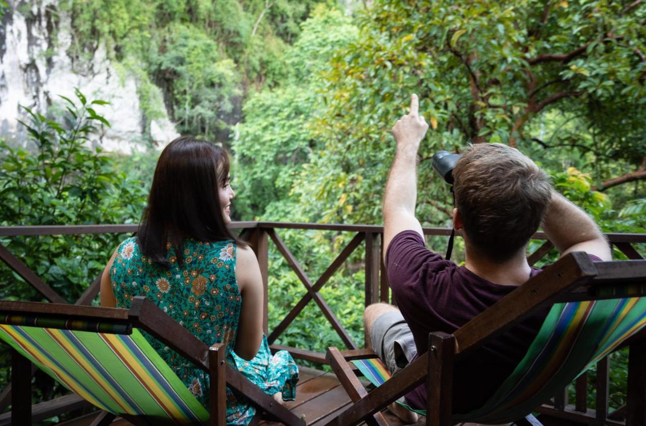 Отель Our Jungle House Khao Sok National Park Экстерьер фото